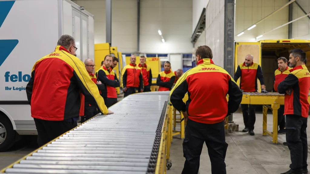 Teammeeting DHL Kuriere Thun